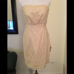 Forever 21 cream lace dress